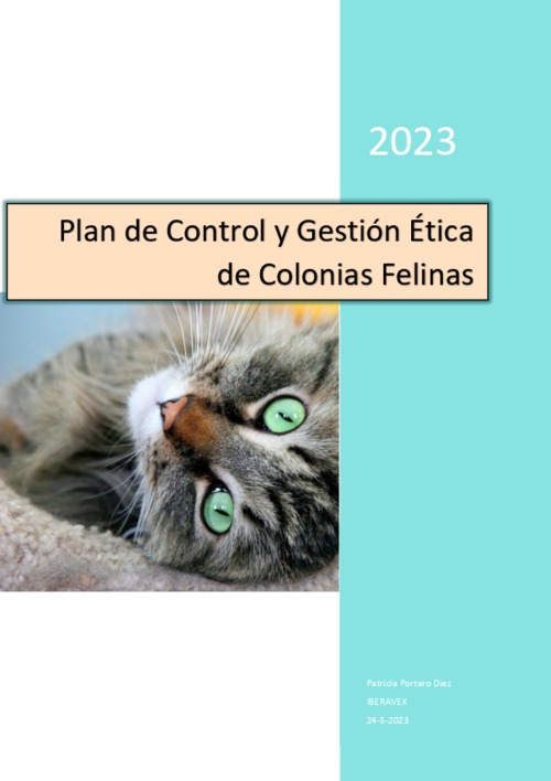 Plan de control y gestión ética de las colonias felinas del Ayuntamiento de Arenas de San Pedro