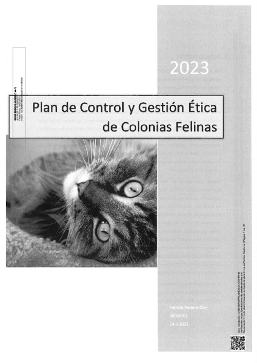 Plan de control y gestión ética de las colonias felinas del Ayuntamiento de Pedro Bernardo