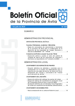 Boletín Oficial de la Provincia del martes, 2 de julio de 2024