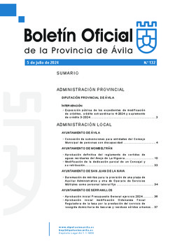 Boletín Oficial de la Provincia del viernes, 5 de julio de 2024