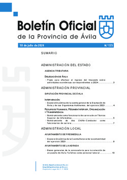 Boletín Oficial de la Provincia del martes, 9 de julio de 2024