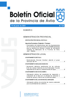 Boletín Oficial de la Provincia del miércoles, 19 de junio de 2024