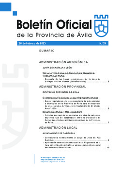 Boletín Oficial de la Provincia del martes, 25 de febrero de 2025