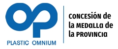 Medalla de la provincia a la empresa Plastic Ommnium