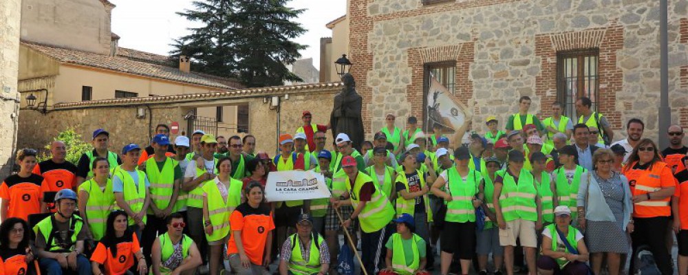 La Diputación de Ávila subraya el esfuerzo de superación e integración de los participantes en el III Camino por la Inclusión