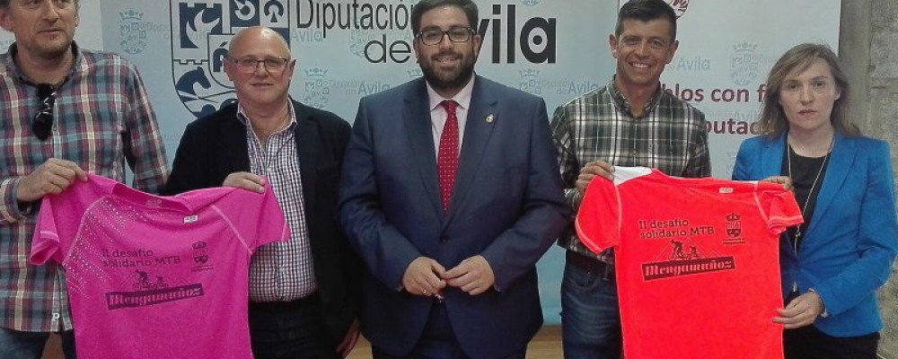 Naturávila acoge la presentación del II Desafío Solidario MTB Megamuñoz, que se celebrará el 21 de mayo