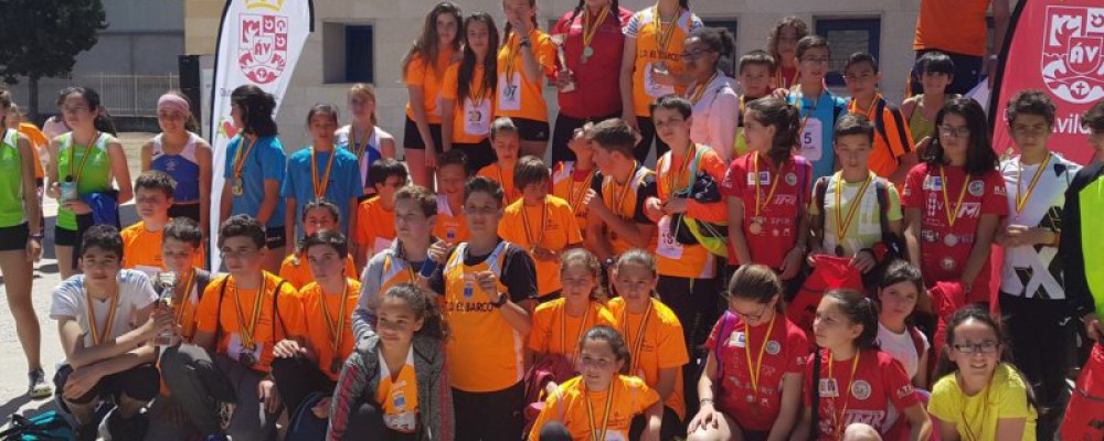 El Barco de Ávila se alza campeón por equipos en la final provincial de atletismo de los Juegos Escolares