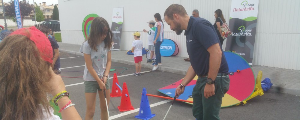 Naturávila lleva su oferta de ocio y deporte a una zona comercial de Ávila