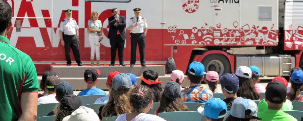 Medio millar de escolares de la provincia se forma en ciberseguridad con la Diputación de Ávila y la Policía Nacional