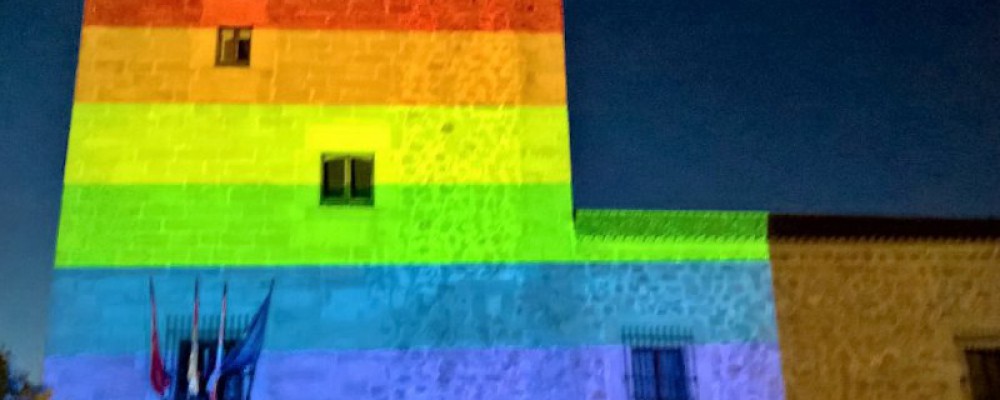 La sede de la Diputación de Ávila se iluminará con los colores de la bandera arcoíris por el Día Internacional del Orgullo LGTB