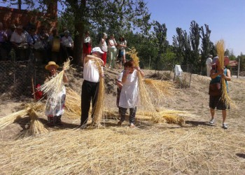 La Diputación de Ávila apoya la recuperación de tradiciones en la IX Jornada de Turismo de las gorras típicas de Solana de Rioalmar (2º Fotografía)