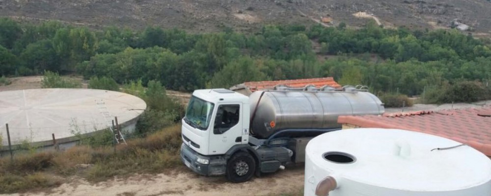 La Diputación de Ávila suministró el año pasado más de 5 millones de litros de agua a una treintena de municipios