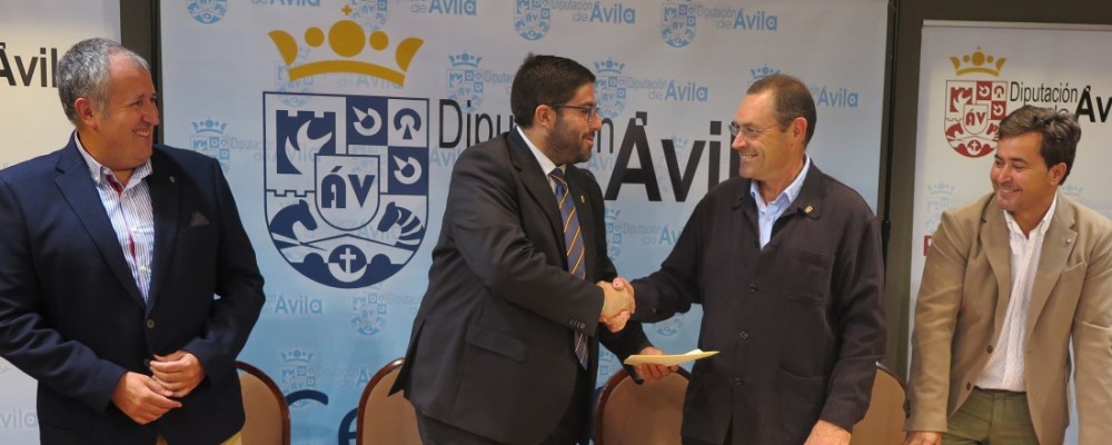 La Diputación de Ávila contribuirá a la difusión del espacio 'Ibarrola en Garoza' en Muñogalindo