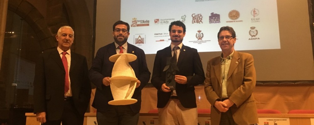 Un prototipo de aerogenerador se alza con el Premio Renovable del Año de las XI Jornadas Abulenses de Energía