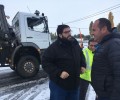 Foto de El dispositivo de vialidad invernal de la Diputación de Ávila realiza labores de limpieza y prevención en la red provincial de carreteras por nieve