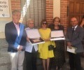 Foto de Santo Domingo de las Posadas homenajea a sus vecinos Clara Jiménez, miembro de la IGDA, y el dulzainero Aureliano Muñoz