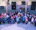 Foto de El presidente de la Diputación de Ávila recibe a un grupo de escolares del Colegio Público Santo Tomás