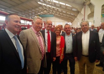 Representantes de la Diputación de Ávila visitan Salamaq'18 (2º Fotografía)