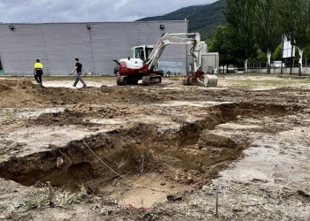 Tres de los cinco parques comarcales de bomberos de la Diputación ya están en obras (2º Fotografía)