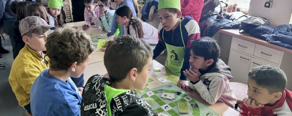 Mil niños abulenses conocen de cerca Ávila Auténtica a través del Programa Naturávila 2024