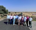 El presidente visita las obras de dos carreteras de acceso a varios municipios de la Sierra de Ávila