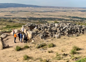 Jornada de puertas abiertas en Ulaca para dar a conocer los avances en la excavación del Torreón