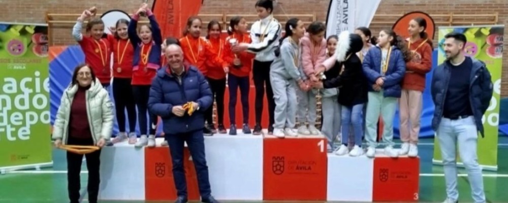 Las Navas del Marqués acoge la final de Campo a Través de los Juegos Escolares de la Diputación